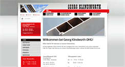 Desktop Screenshot of gklindworth.de